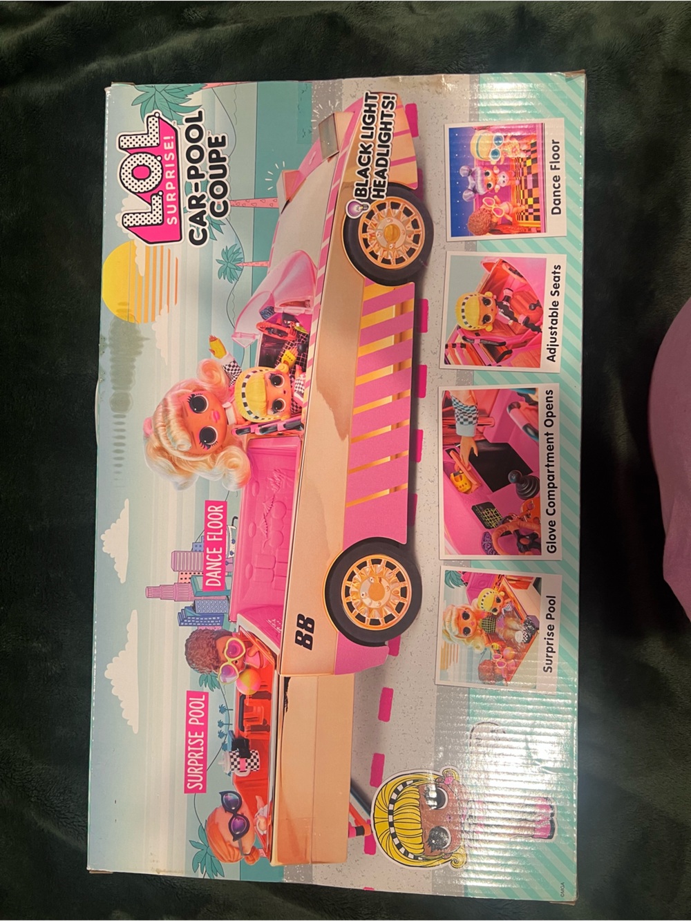 New L.O.L surprise Car-Pool Coupe (Damaged box)